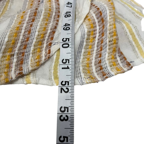 Blue Island Beach Dress Coverup Metallic Maxi Size Medium - Picture 11 of 16